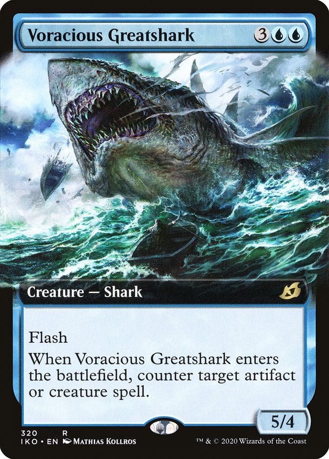 Voracious Greatshark (Extended Art) [Ikoria: Lair of Behemoths] | Mega City Incorporated