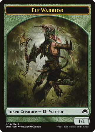 Elf Warrior Token [Magic Origins Tokens] | Mega City Incorporated