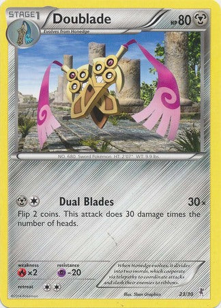 Doublade (23/30) [XY: Trainer Kit 1 - Bisharp] | Mega City Incorporated