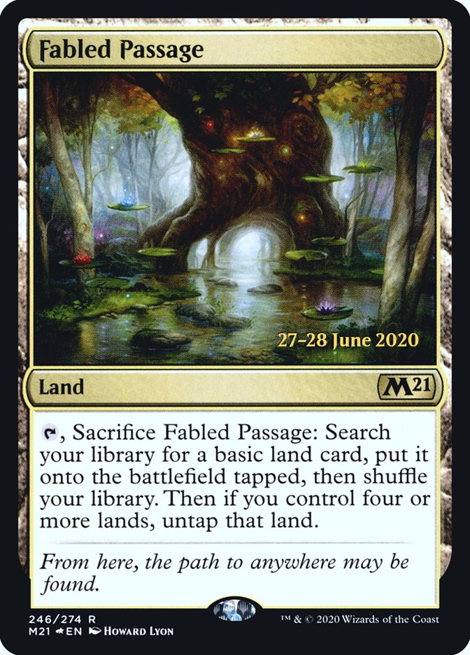 Fabled Passage  [Core Set 2021 Prerelease Promos] | Mega City Incorporated