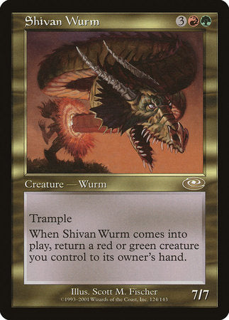 Shivan Wurm [Planeshift] | Mega City Incorporated