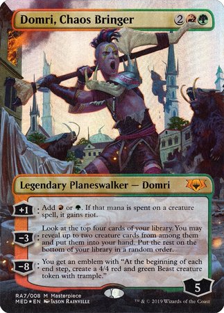 Domri, Chaos Bringer [Mythic Edition] | Mega City Incorporated