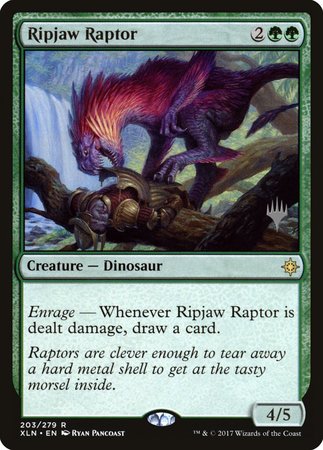 Ripjaw Raptor [Ixalan Promos] | Mega City Incorporated