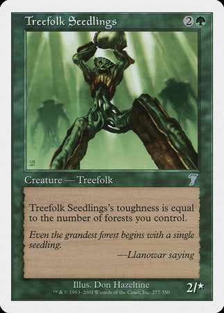 Treefolk Seedlings [Seventh Edition] | Mega City Incorporated