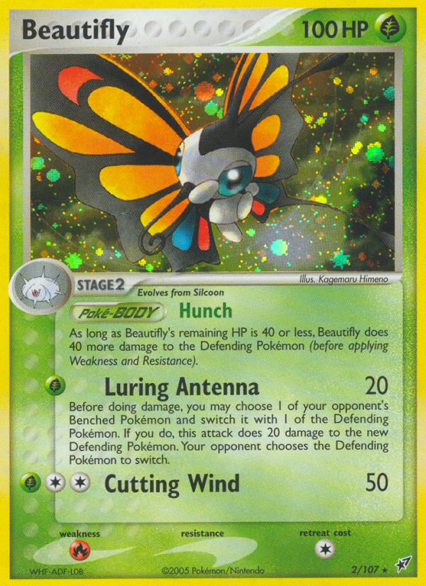 Beautifly (2/107) [EX: Deoxys] | Mega City Incorporated