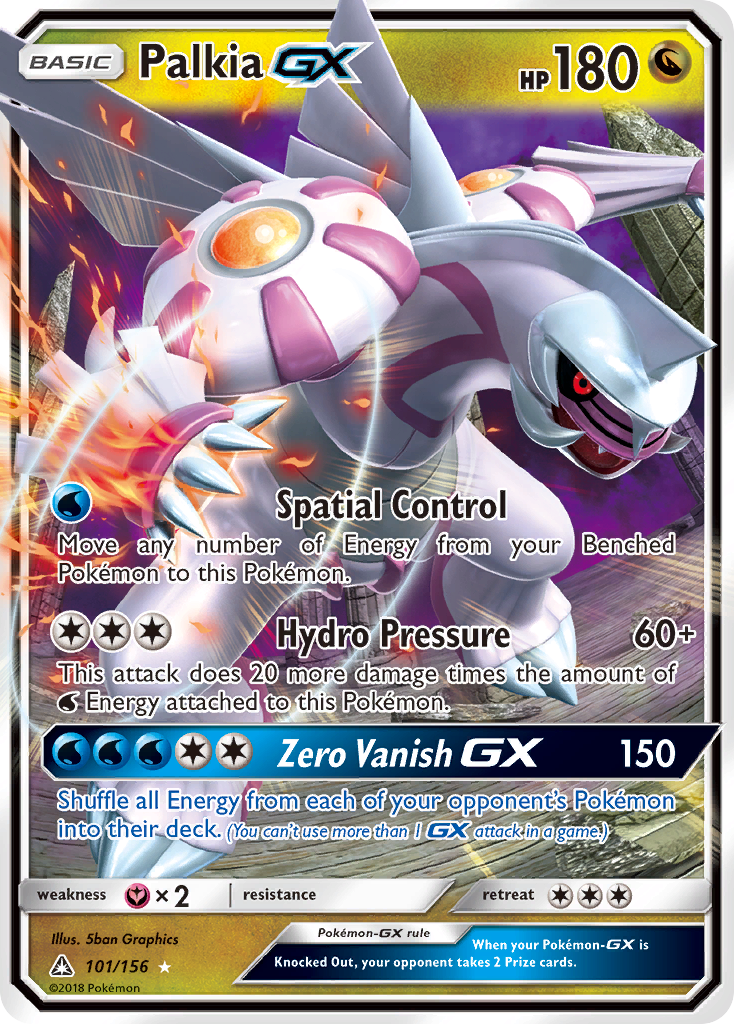 Palkia GX (101/156) [Sun & Moon: Ultra Prism] | Mega City Incorporated