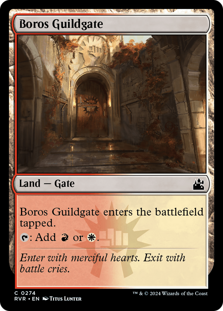 Boros Guildgate [Ravnica Remastered] | Mega City Incorporated