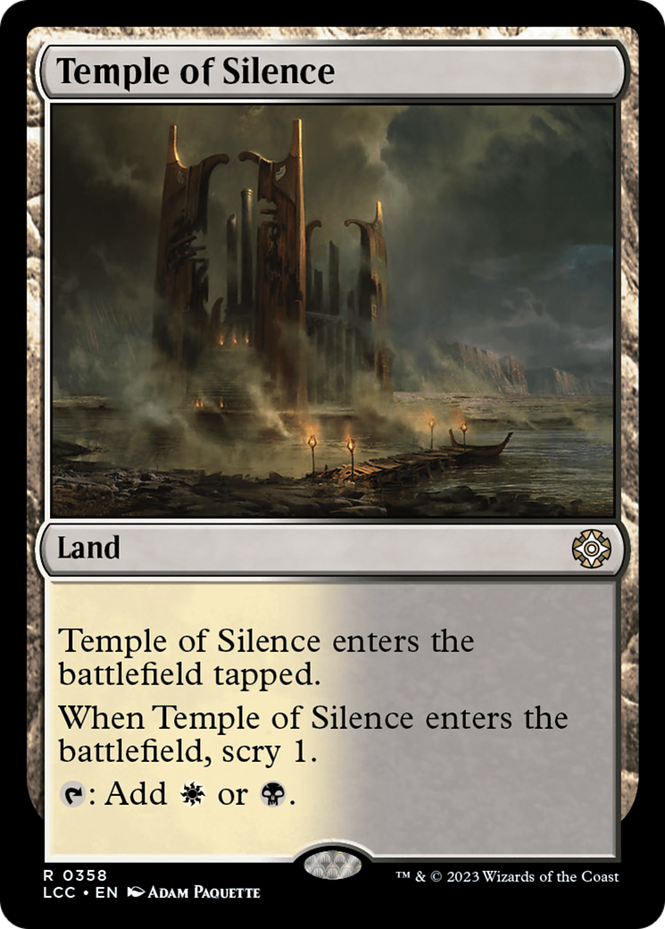 Temple of Silence [The Lost Caverns of Ixalan Commander] | Mega City Incorporated