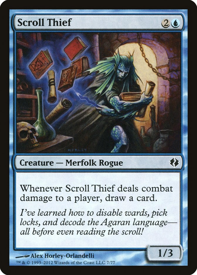 Scroll Thief [Duel Decks: Venser vs. Koth] | Mega City Incorporated