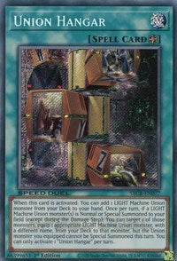 Union Hangar (Secret) [SBCB-EN077] Secret Rare | Mega City Incorporated