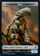 Myr // Treasure Token [Commander 2021 Tokens] | Mega City Incorporated