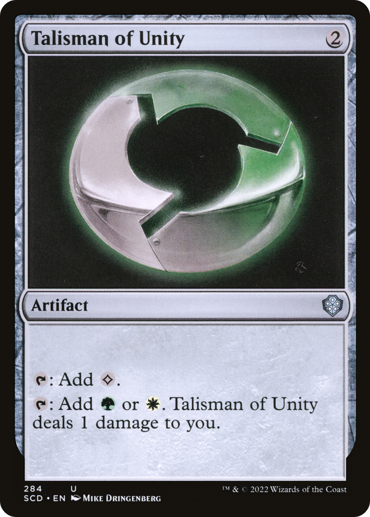 Talisman of Unity [Starter Commander Decks] | Mega City Incorporated