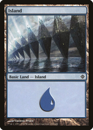 Island (233) [Rise of the Eldrazi] | Mega City Incorporated