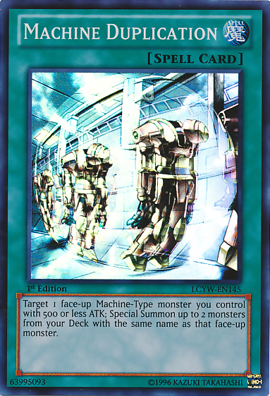 Machine Duplication [LCYW-EN145] Super Rare | Mega City Incorporated