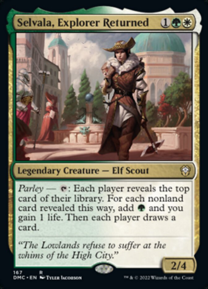 Selvala, Explorer Returned [Dominaria United Commander] | Mega City Incorporated