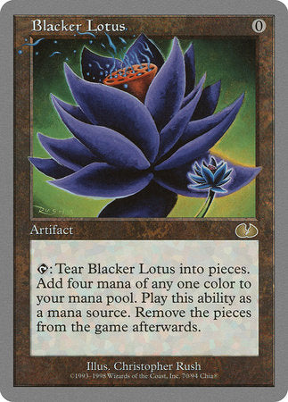 Blacker Lotus [Unglued] | Mega City Incorporated