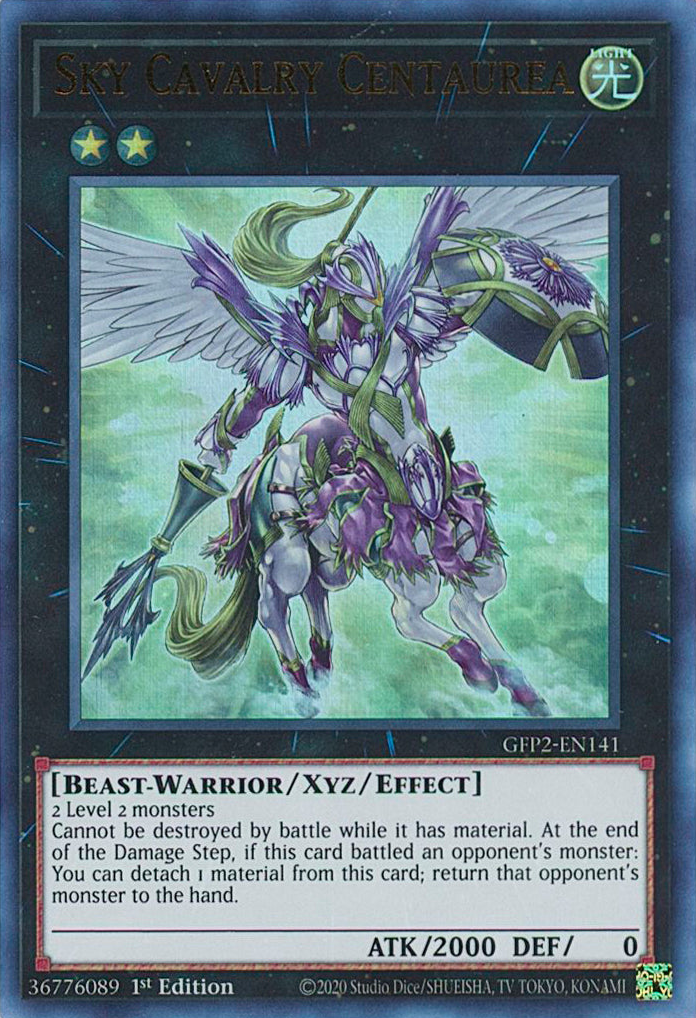 Sky Cavalry Centaurea [GFP2-EN141] Ultra Rare | Mega City Incorporated