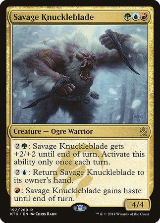 Savage Knuckleblade [Khans of Tarkir] | Mega City Incorporated