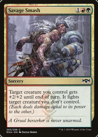 Savage Smash [Ravnica Allegiance] | Mega City Incorporated