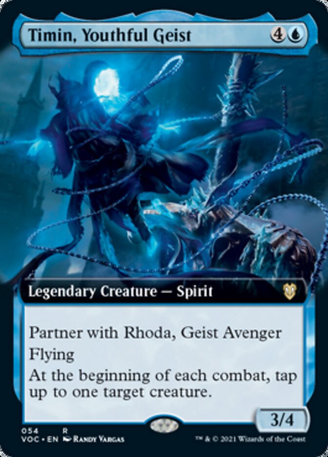 Timin, Youthful Geist (Extended) [Innistrad: Crimson Vow Commander] | Mega City Incorporated