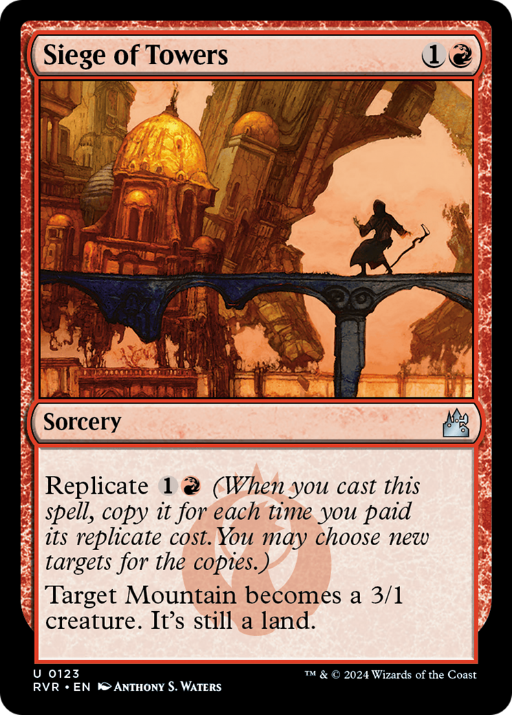 Siege of Towers [Ravnica Remastered] | Mega City Incorporated