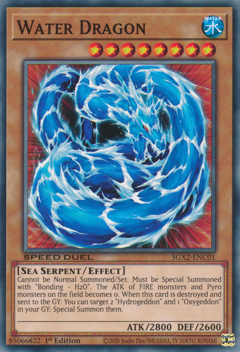 Water Dragon [SGX2-ENC01] Common | Mega City Incorporated