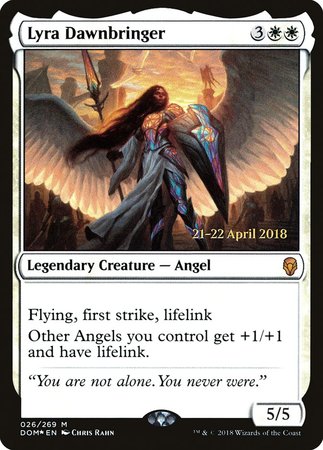 Lyra Dawnbringer [Dominaria Promos] | Mega City Incorporated