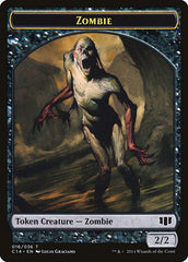 Ob Nixilis of the Black Oath Emblem // Zombie (016/036) Double-sided Token [Commander 2014 Tokens] | Mega City Incorporated