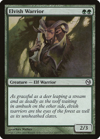 Elvish Warrior [Duels of the Planeswalkers] | Mega City Incorporated