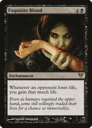Exquisite Blood [Avacyn Restored] | Mega City Incorporated