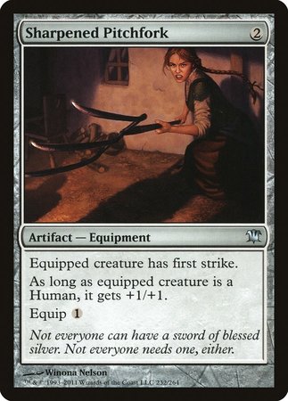 Sharpened Pitchfork [Innistrad] | Mega City Incorporated