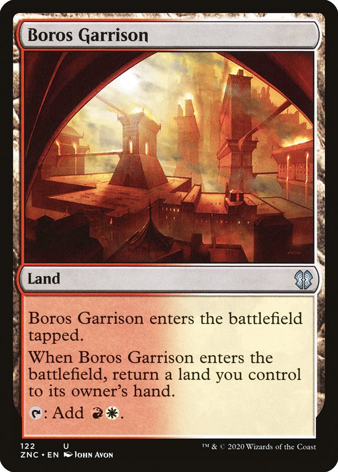 Boros Garrison [Zendikar Rising Commander] | Mega City Incorporated