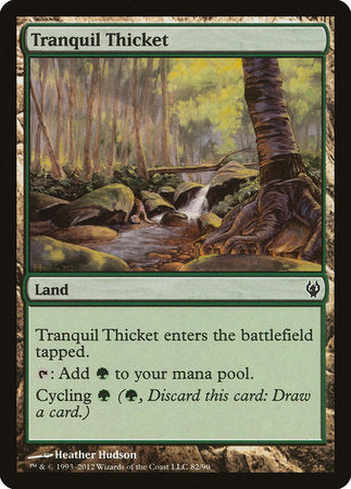 Tranquil Thicket [Duel Decks: Izzet vs. Golgari] | Mega City Incorporated