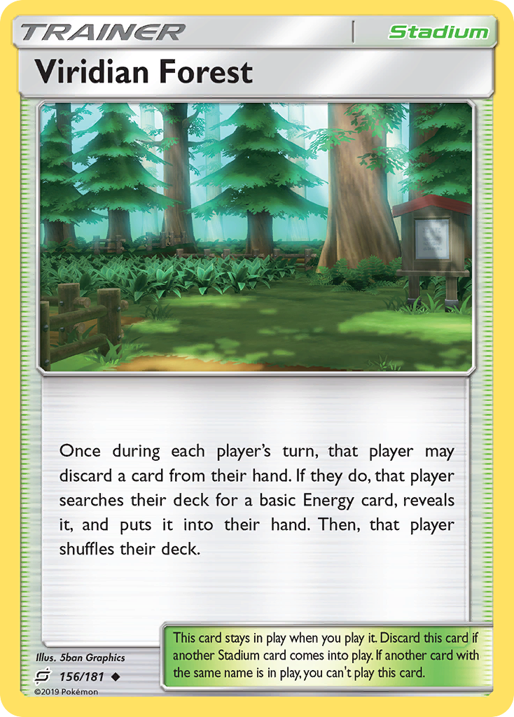 Viridian Forest (156/181) [Sun & Moon: Team Up] | Mega City Incorporated