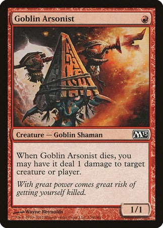 Goblin Arsonist [Magic 2013] | Mega City Incorporated