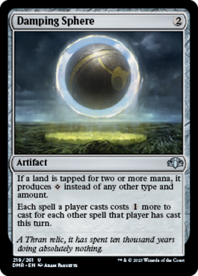 Damping Sphere [Dominaria Remastered] | Mega City Incorporated