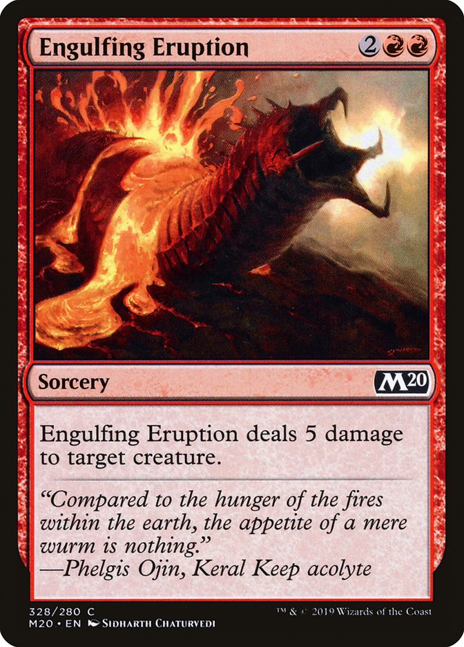 Engulfing Eruption [Core Set 2020] | Mega City Incorporated