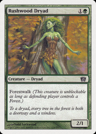 Rushwood Dryad [Eighth Edition] | Mega City Incorporated