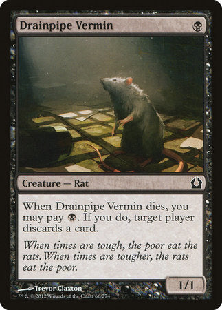 Drainpipe Vermin [Return to Ravnica] | Mega City Incorporated