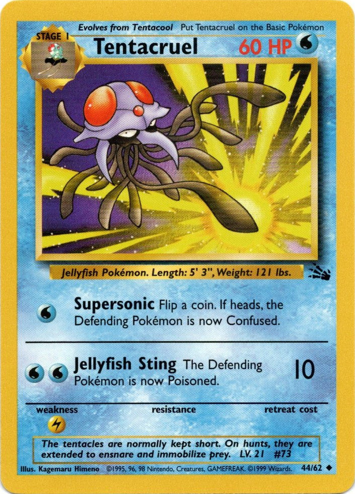 Tentacruel (44/62) [Fossil Unlimited] | Mega City Incorporated