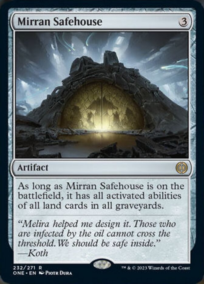 Mirran Safehouse [Phyrexia: All Will Be One] | Mega City Incorporated