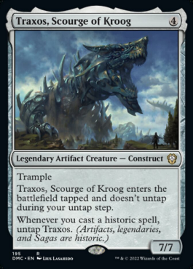 Traxos, Scourge of Kroog [Dominaria United Commander] | Mega City Incorporated