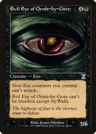 Evil Eye of Orms-by-Gore [Time Spiral Timeshifted] | Mega City Incorporated