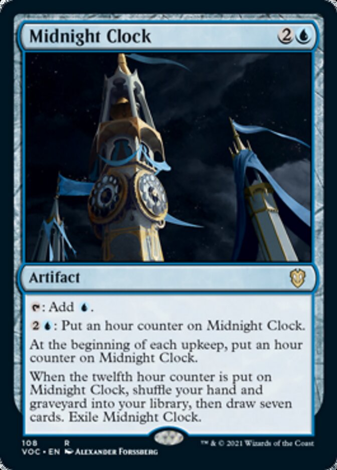 Midnight Clock [Innistrad: Crimson Vow Commander] | Mega City Incorporated