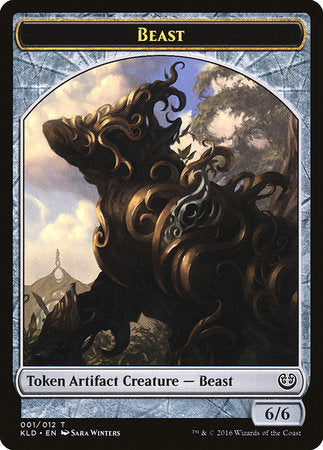 Beast Token (001) [Kaladesh Tokens] | Mega City Incorporated