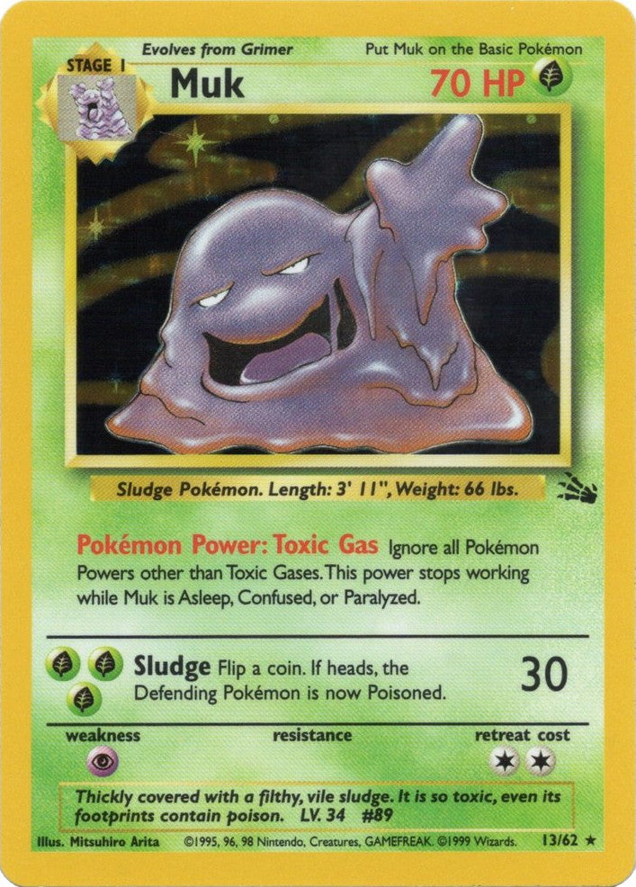 Muk (13/62) [Fossil Unlimited] | Mega City Incorporated