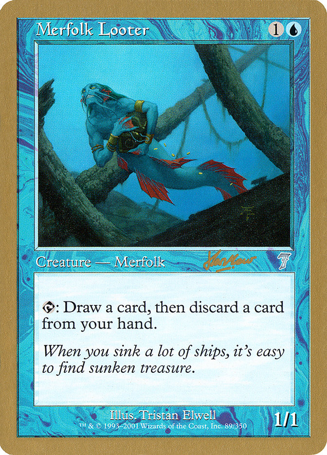 Merfolk Looter (Sim Han How) [World Championship Decks 2002] | Mega City Incorporated