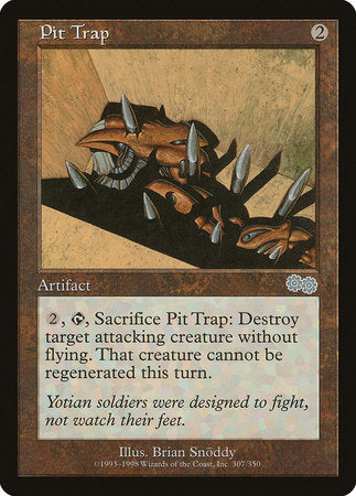 Pit Trap [Urza's Saga] | Mega City Incorporated