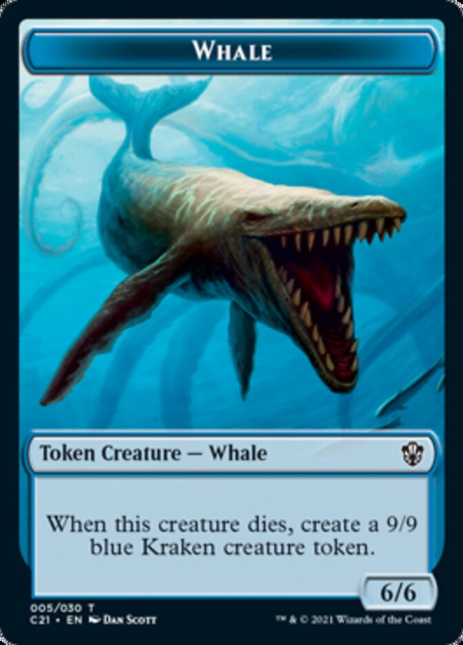 Beast (010) // Whale Token [Commander 2021 Tokens] | Mega City Incorporated