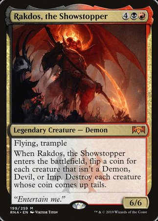 Rakdos, the Showstopper [Ravnica Allegiance] | Mega City Incorporated